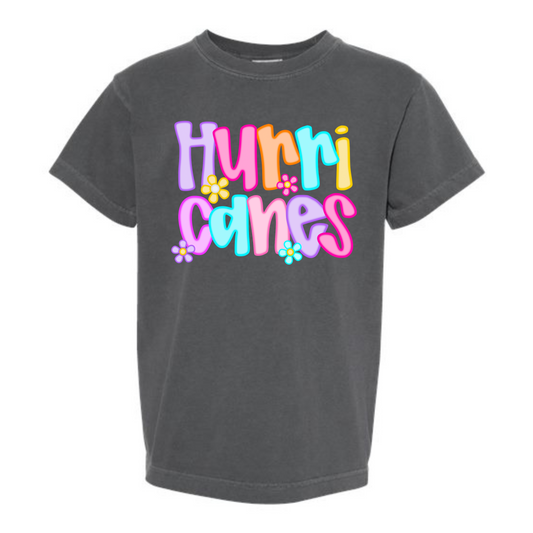 Neon Hurricanes Spirit Comfort Colors Tee