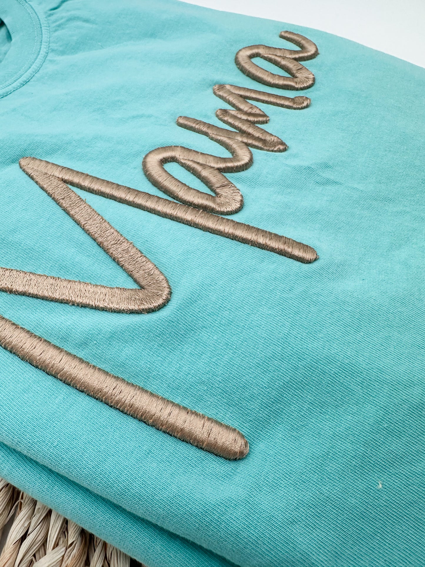 3D Puff Embroidery Tee