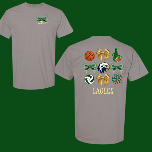 ECMS Eagles Bow Spirit Tee