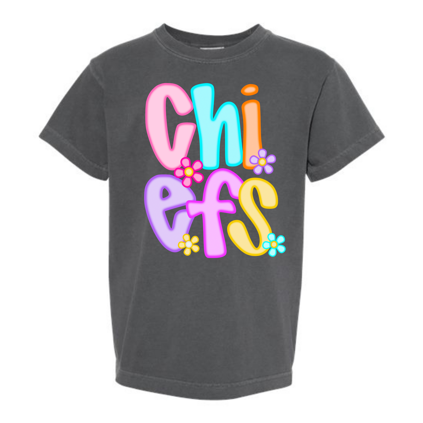 Neon Chiefs Spirit Comfort Colors Tee