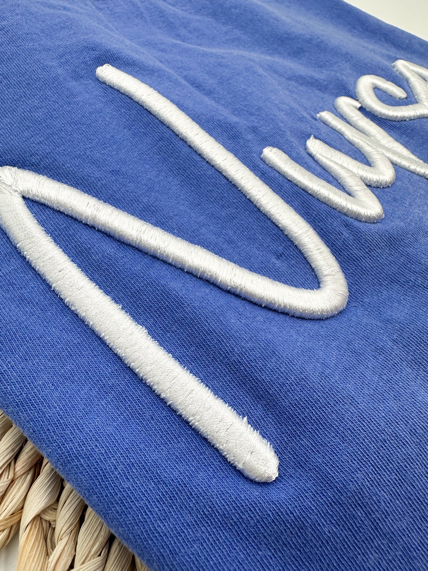 3D Puff Embroidery Tee