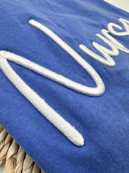 3D Puff Embroidery Tee