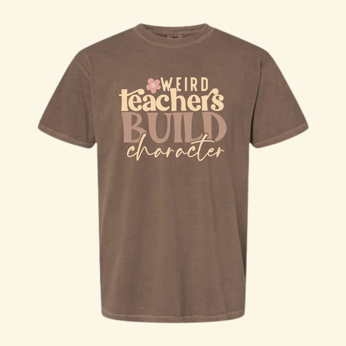 Weird teachers Build Character tee