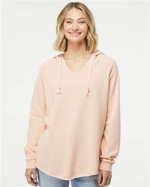 Women's V Neck Hoodie with Monogram
