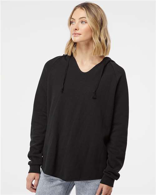 Women's V Neck Hoodie with Monogram