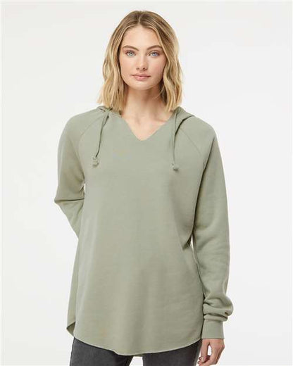 Women's V Neck Hoodie with Monogram