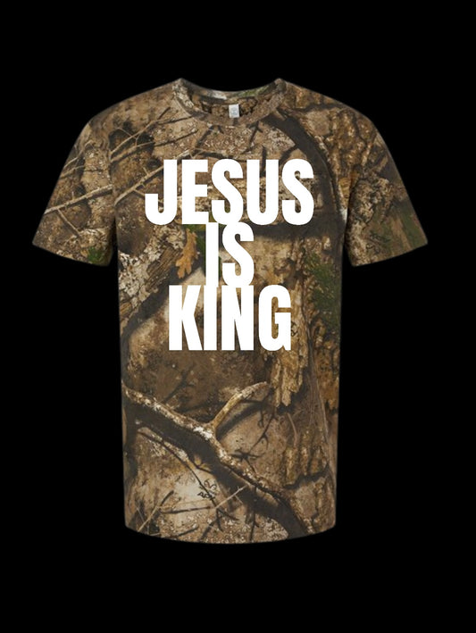 Camo Tee- Offered with 3 different sayings