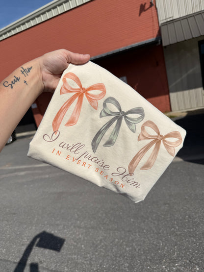 I will Praise Him tee