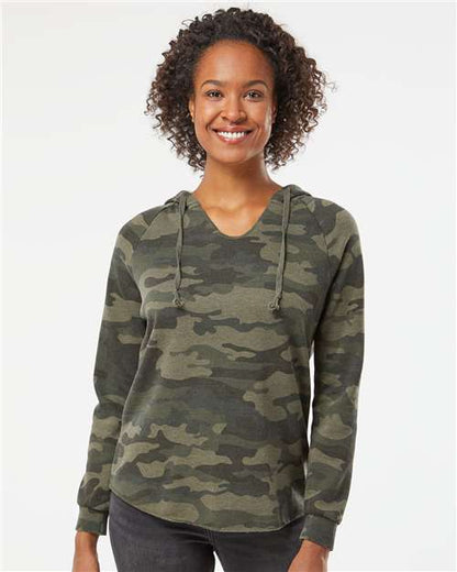Women's V Neck Hoodie with Monogram