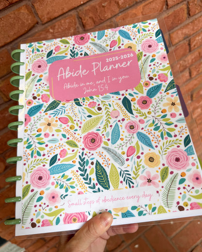 Abide Planner 12 Month or 18 month Option