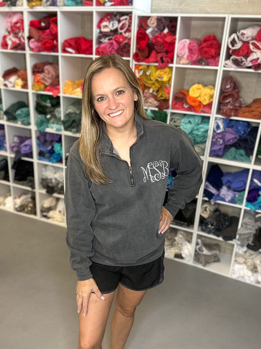 Comfort Colors Quarter Zip Pullover