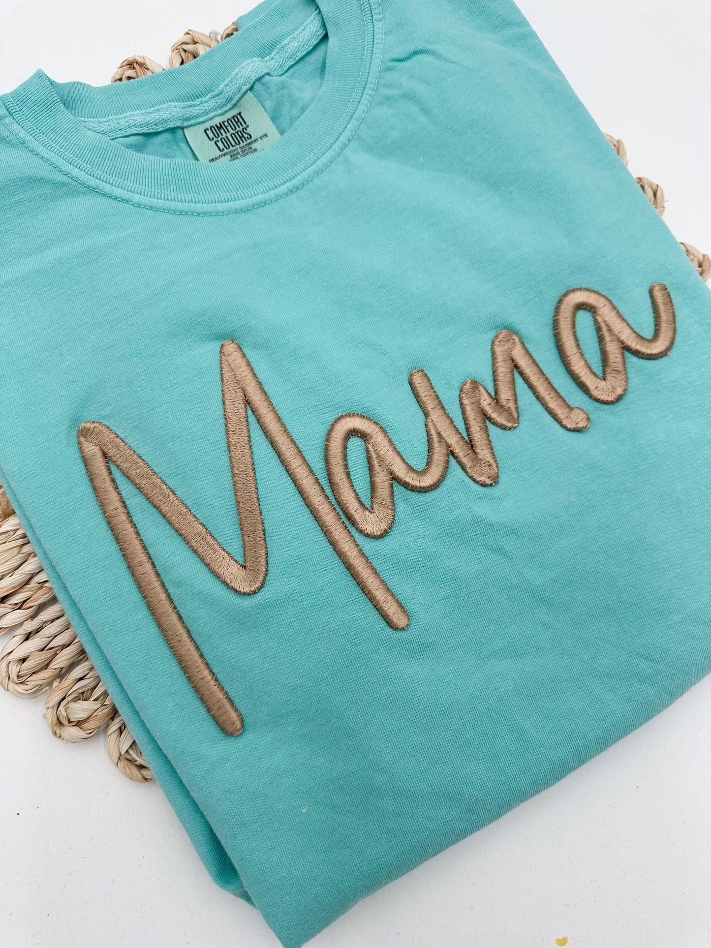 3D Puff Embroidery Tee