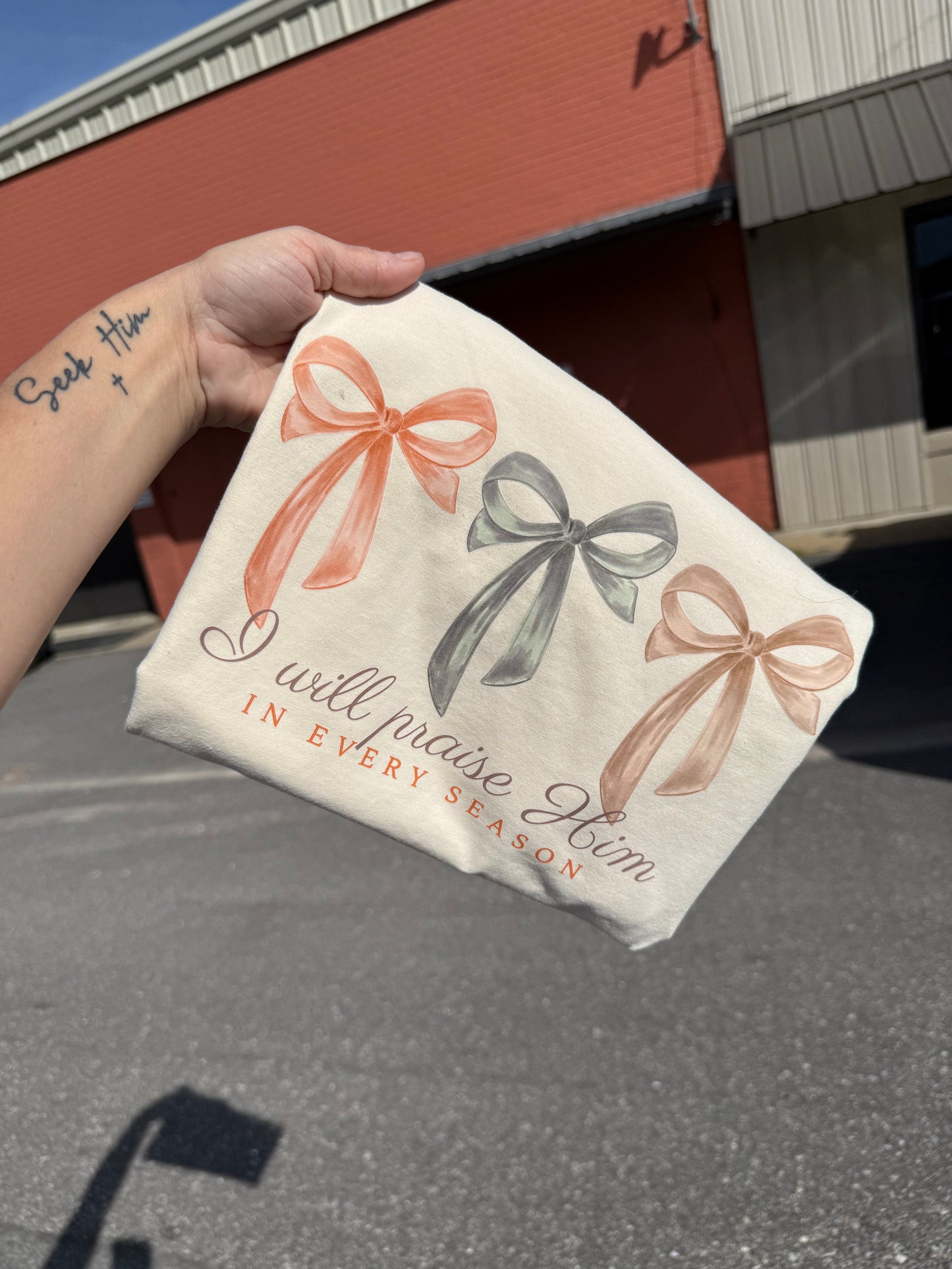 I will Praise Him tee