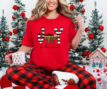 Joy with Manger (short sleeve, long sleeve, sweatshirt- all Comfort Colors)