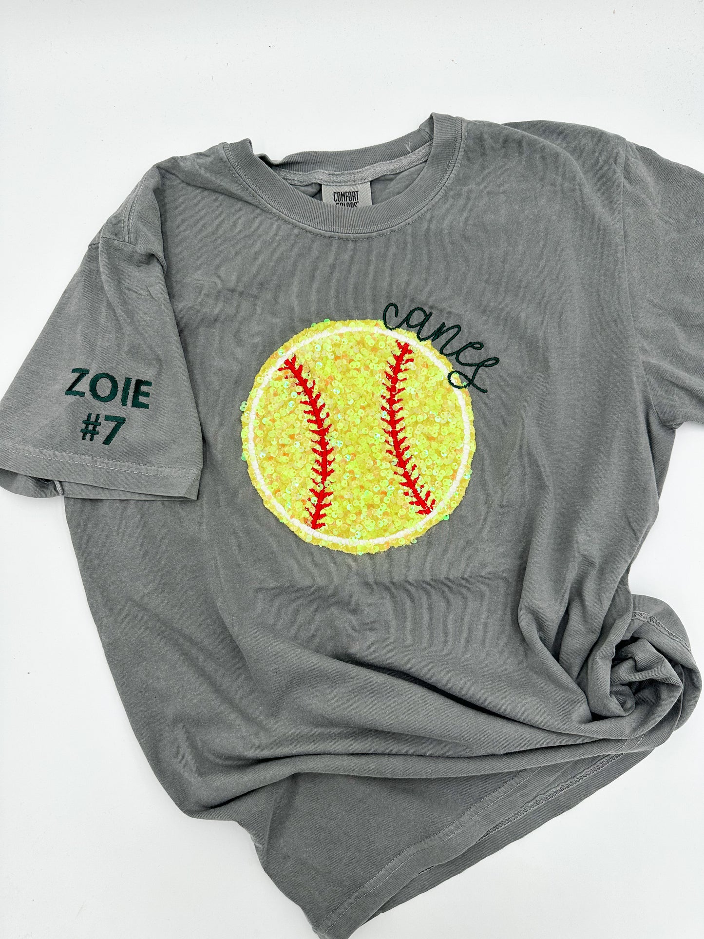 Baseball/Softball Personalized Applique