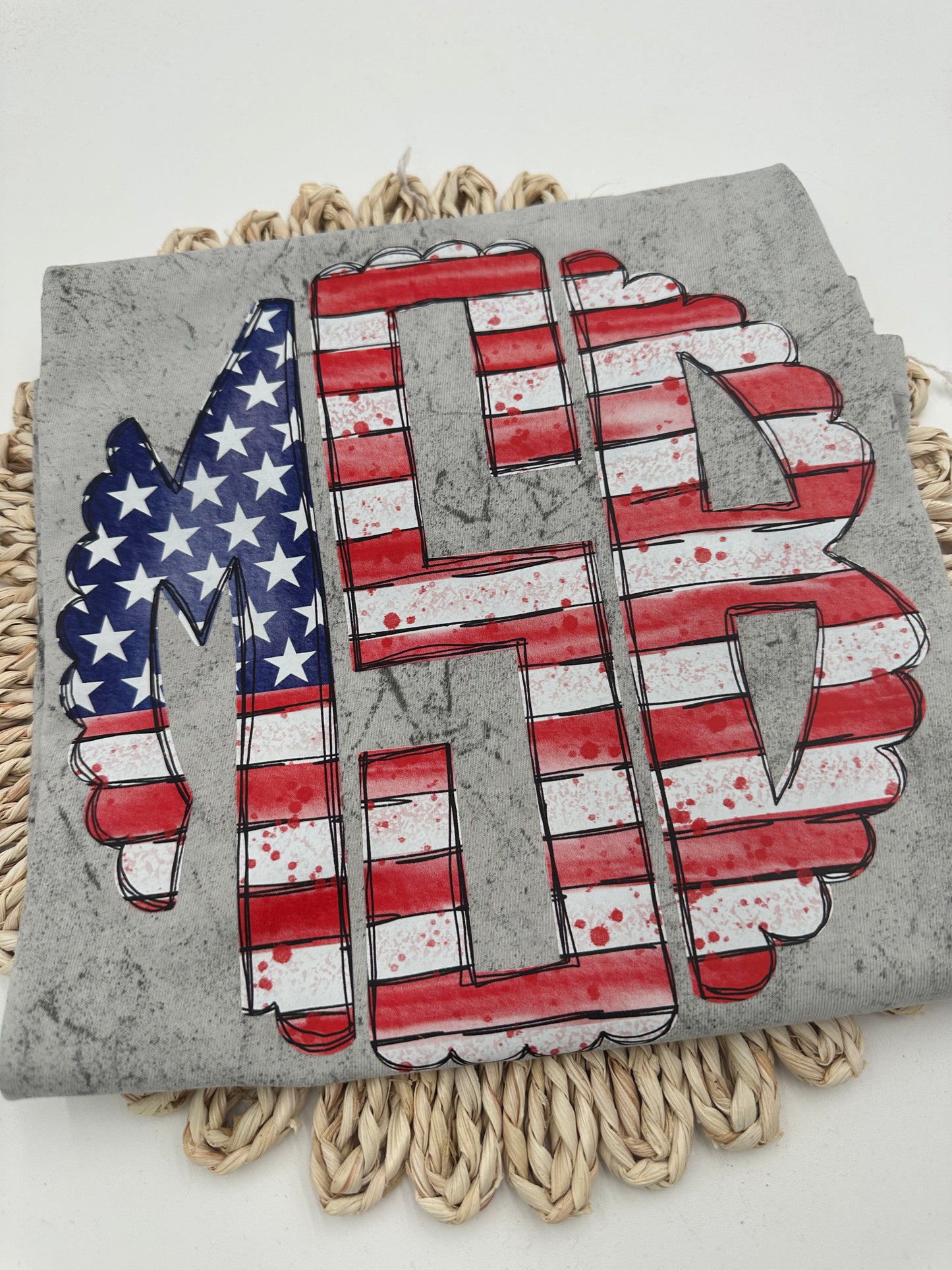 Flag monogram