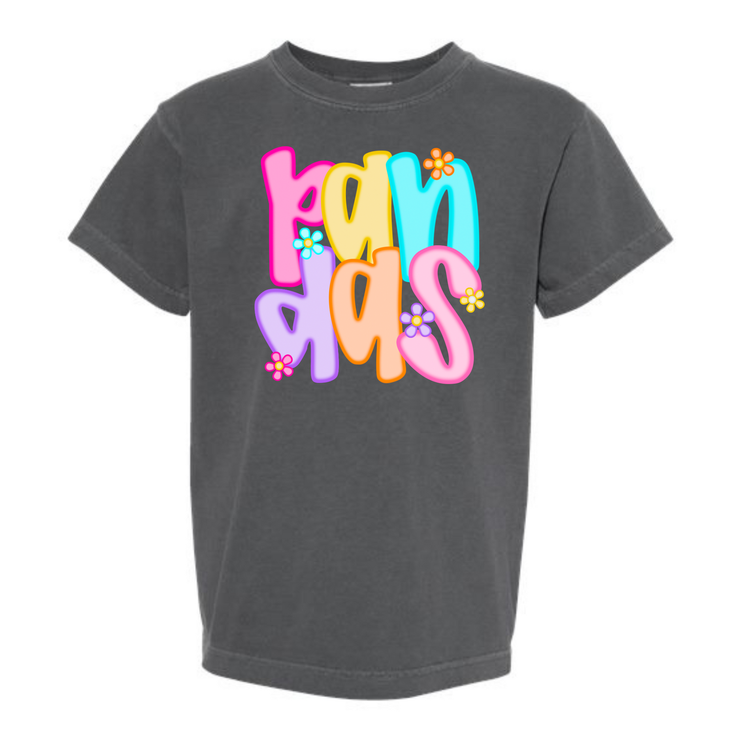 Neon Pandas Spirit Comfort Colors Tee