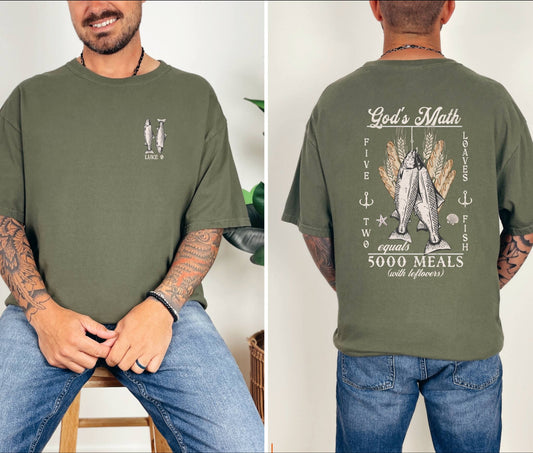 God's Math Tee- Luke 9