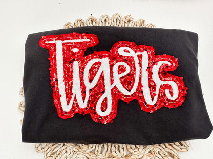 Custom Sequin Applique Comfort Colors Tee