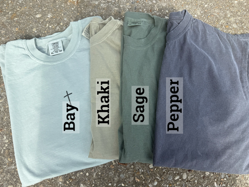 Abide Puff Screen Printed Tee
