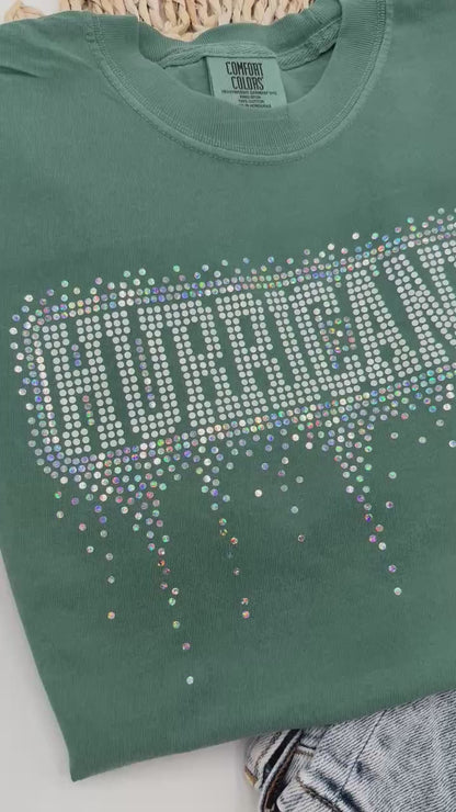 Hurricanes Adult Spangles Tee