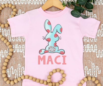 Girl Polka Dot Bunny
