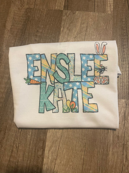Personalized Easter Tee