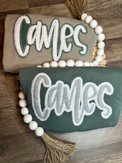 Canes Applique