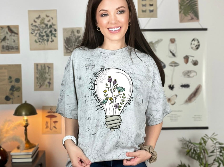 Light Shine Comfort Colors tee