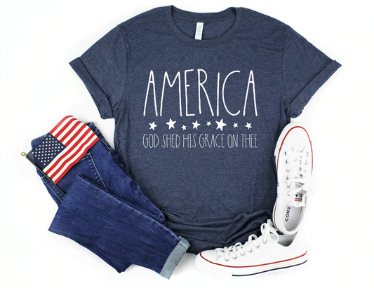 America- God Shed His grace On Thee