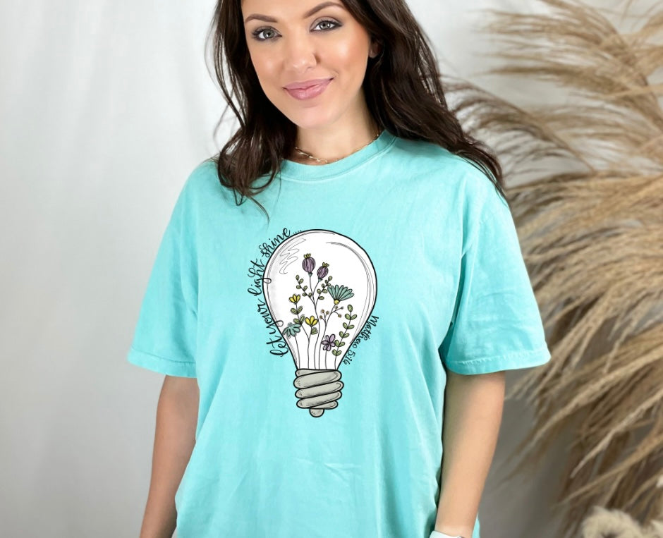 Light Shine Comfort Colors tee