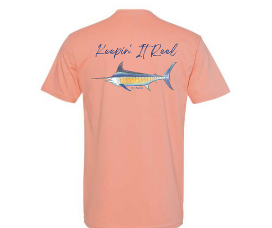 Keeping It Reel Back Print Only (Blue Marlin)