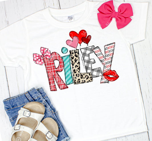 Personalized Valentine Shirt